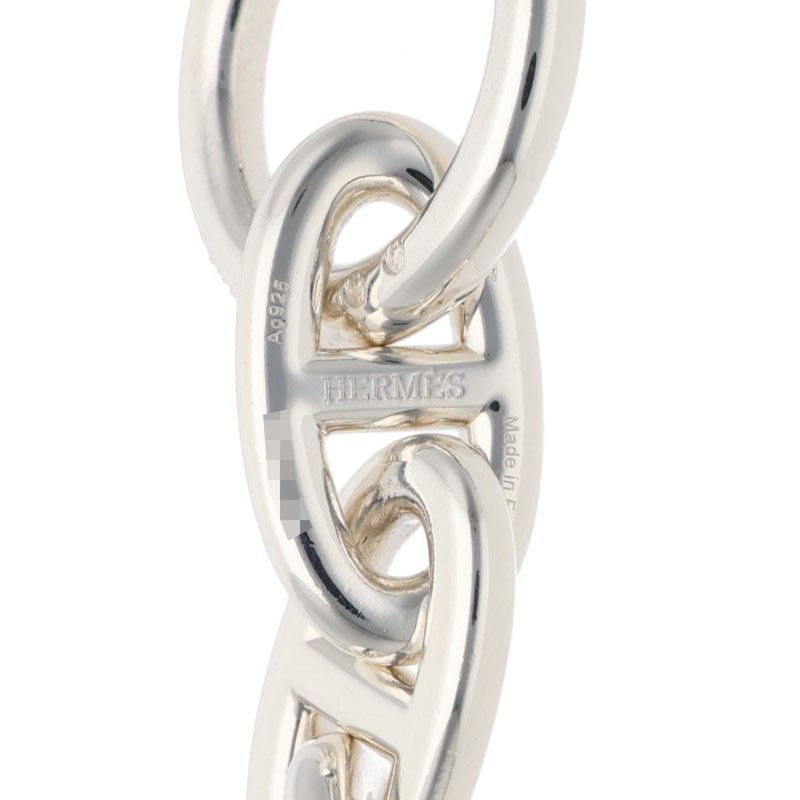 Hermes Chaine D'ancre Silver Choker Necklace GM — view 3