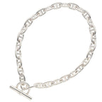 Hermes Chaine D'ancre Silver Choker Necklace GM — view 2