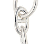 Hermes Chaine D'ancre Silver Choker Necklace GM — view 3