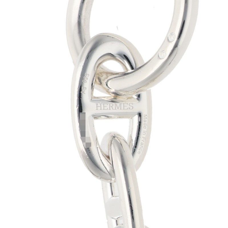 Hermes Chaine D'ancre Silver Choker Necklace GM — view 3