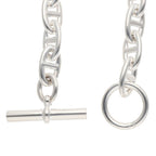 Hermes Chaine D'ancre Silver Choker Necklace GM — view 4