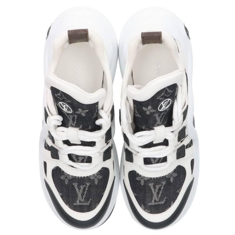 Louis Vuitton LV Ak Lite Line Monogram Lambskin Sneakers — view 4
