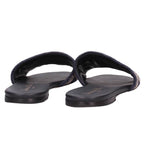 Dior Dway Logo Slide Flat Sandals — view 3