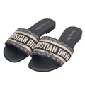 Dior Dway Logo Slide Flat Sandals