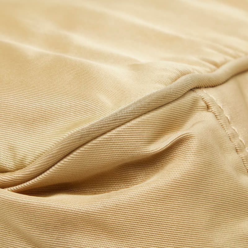 Prada Tessuto Shoulder Bag Beige Nylon Leather — view 7