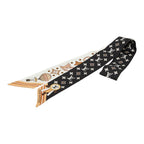 Louis Vuitton Bandeau BB From the Cloud Scarf Beige Multicolor Silk