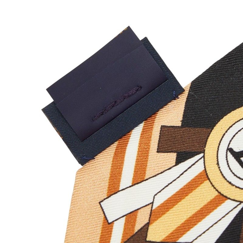 Louis Vuitton Bandeau BB From the Cloud Scarf Beige Multicolor Silk — view 5