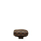 Louis Vuitton Damier Geronimos Shoulder Bag Brown Leather — view 3