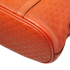 Gucci Micro Guccissima 2-Way Shoulder Bag Orange Leather — view 7