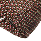 Prada Backpack Brown Pink Nylon Leather — view 7
