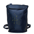 Hermes Sherpa Travel Around the Stars Exhibition Backpack Navy Nylon