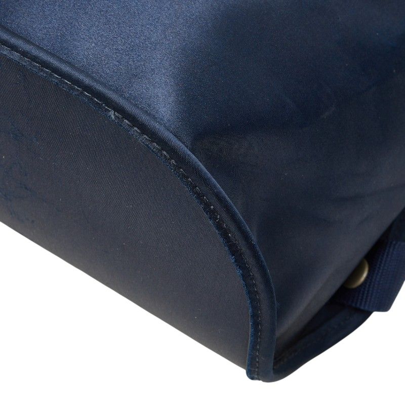 Hermes Sherpa Travel Around the Stars Exhibition Backpack Navy Nylon — view 4