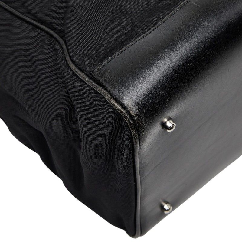 Gucci Tote 002 Black Nylon Canvas — view 7