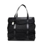 Gucci Tote 002 Black Nylon Canvas