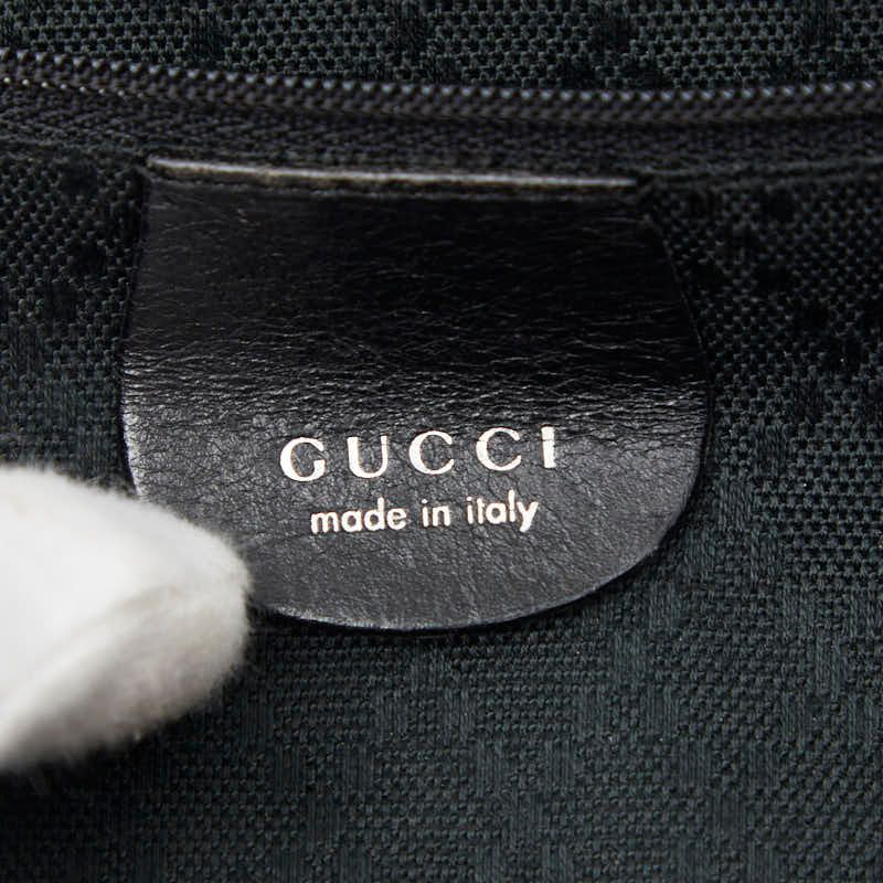 Gucci Tote 002 Black Nylon Canvas — view 9
