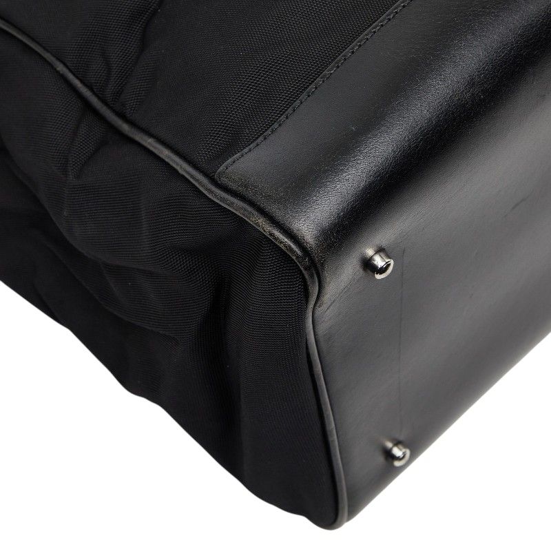 Gucci Tote 002 Black Nylon Canvas — view 5
