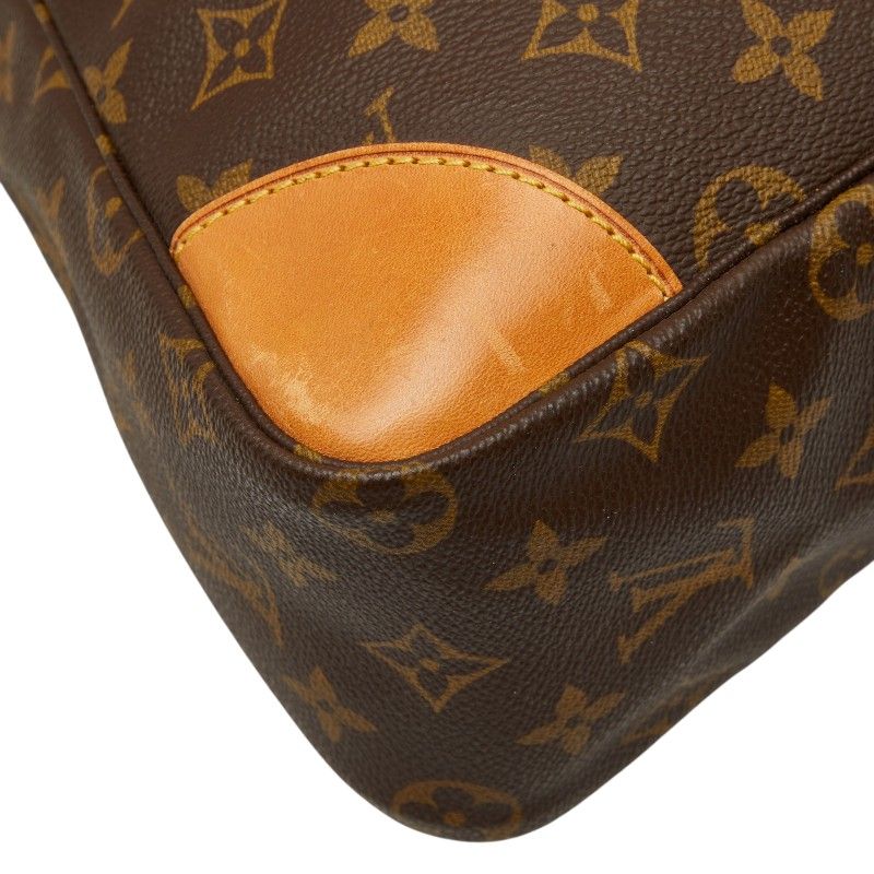 Louis Vuitton Monogram Sac Rose Shoulder Bag Brown Leather — view 5