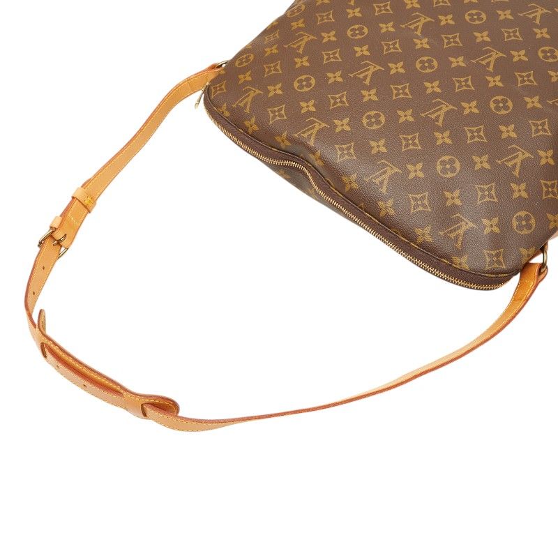 Louis Vuitton Monogram Sac Rose Shoulder Bag Brown Leather — view 8