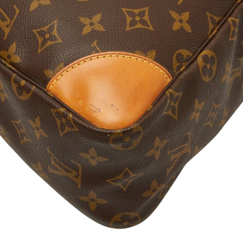 Louis Vuitton Monogram Sac Rose Shoulder Bag Brown Leather — view 7