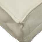 Dior Book Tote White Black Leather — view 7