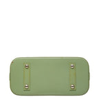 Louis Vuitton Epi Electric Alma PM 2-Way Shoulder Bag Mint Green Patent Leather — view 3