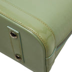 Louis Vuitton Epi Electric Alma PM 2-Way Shoulder Bag Mint Green Patent Leather — view 7