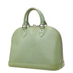 Louis Vuitton Epi Electric Alma PM 2-Way Shoulder Bag Mint Green Patent Leather — view 2