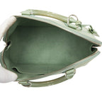 Louis Vuitton Epi Electric Alma PM 2-Way Shoulder Bag Mint Green Patent Leather — view 9