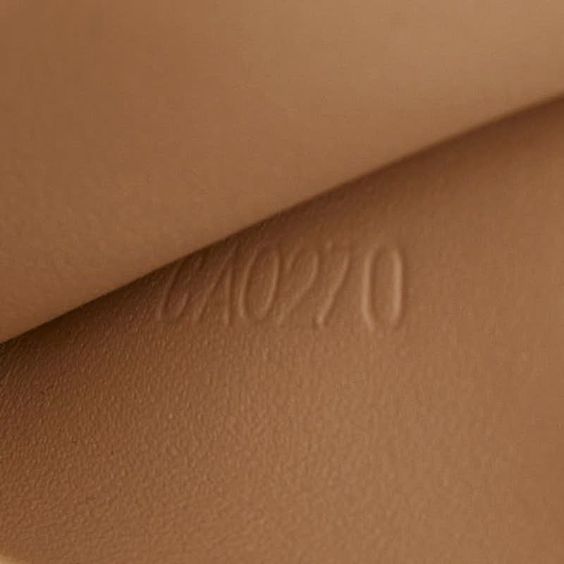 Louis Vuitton Monogram Mini Boite Chapeau 2-Way Shoulder Bag Brown Leather — view 8