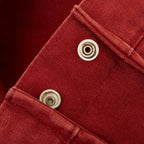Hermes Fourre Tout MM Tote Red Canvas — view 9
