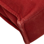 Hermes Fourre Tout MM Tote Red Canvas — view 5