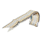 Dior Mizza L'etoile Scarf White Multicolor Silk — view 2
