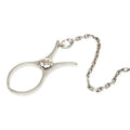 Hermes Phil Glove Holder Silver Metal 1- Gloves