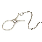 Hermes Phil Glove Holder Silver Metal 1- Gloves
