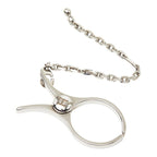Hermes Phil Glove Holder Silver Metal 1- Gloves — view 2