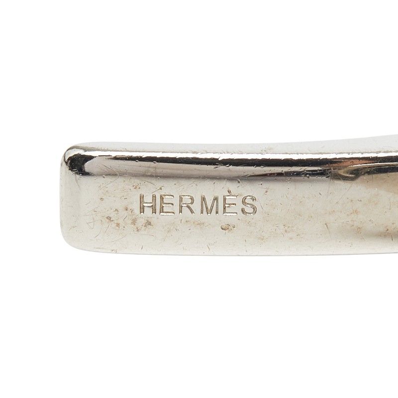 Hermes Phil Glove Holder Silver Metal 1- Gloves — view 3