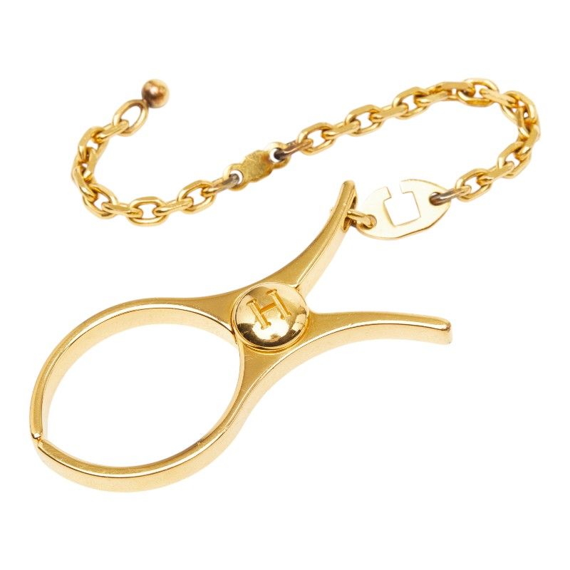Hermes Phil Glove Holder Gold Plated 1- Gloves