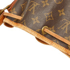Louis Vuitton Monogram Noe Shoulder Bag Brown Leather — view 9