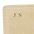 Louis Vuitton Damier Azur Portefeuille Sarah Wallet White Leather — view 6