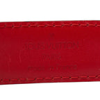 Louis Vuitton Epi Ceinture Classic Plain Belt Castilian Red Leather — view 8