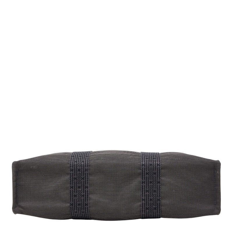 Hermes Her Line MM Tote Gray Canvas — view 3