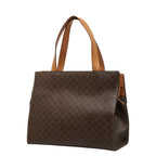 Celine Macadam Handbag Brown Leather — view 2