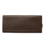 Celine Macadam Handbag Brown Leather — view 3