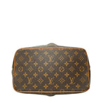 Louis Vuitton Monogram Palermo PM 2-Way Shoulder Bag Brown Leather — view 3
