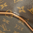 Louis Vuitton Monogram Palermo PM 2-Way Shoulder Bag Brown Leather — view 4
