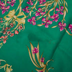 Hermes Carre 90 Hd'origny Flower Blooming Horse Scarf Large Green Multicolor — view 2