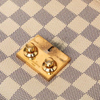 Louis Vuitton Damier Azur Croisette 2-Way Shoulder Bag White Leather — view 4