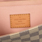 Louis Vuitton Damier Azur Croisette 2-Way Shoulder Bag White Leather — view 7
