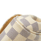 Louis Vuitton Damier Azur Favorite MM Chain Shoulder Bag White Leather — view 4