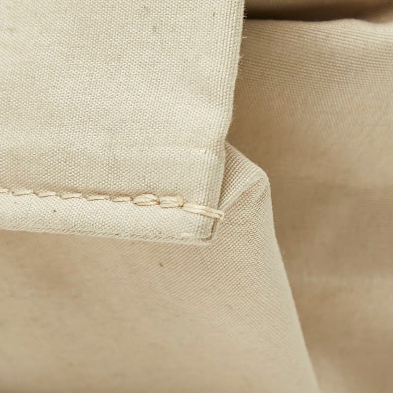 Louis Vuitton Monogram Us Chaussure Drawstring Pouch Gray Beige Polyester — view 8